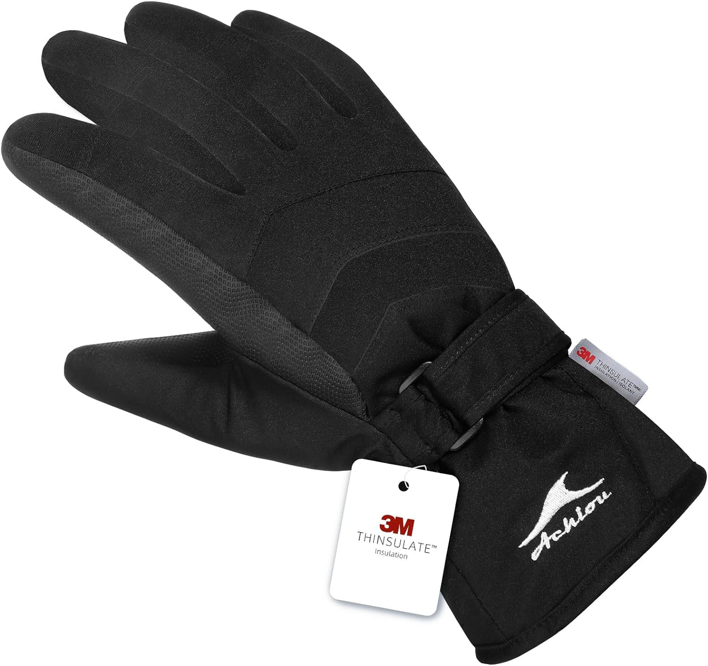 Men’s & Women’s Winter Ski Gloves – 3M Thinsulate, Waterproof, Touchscreen-Compatible