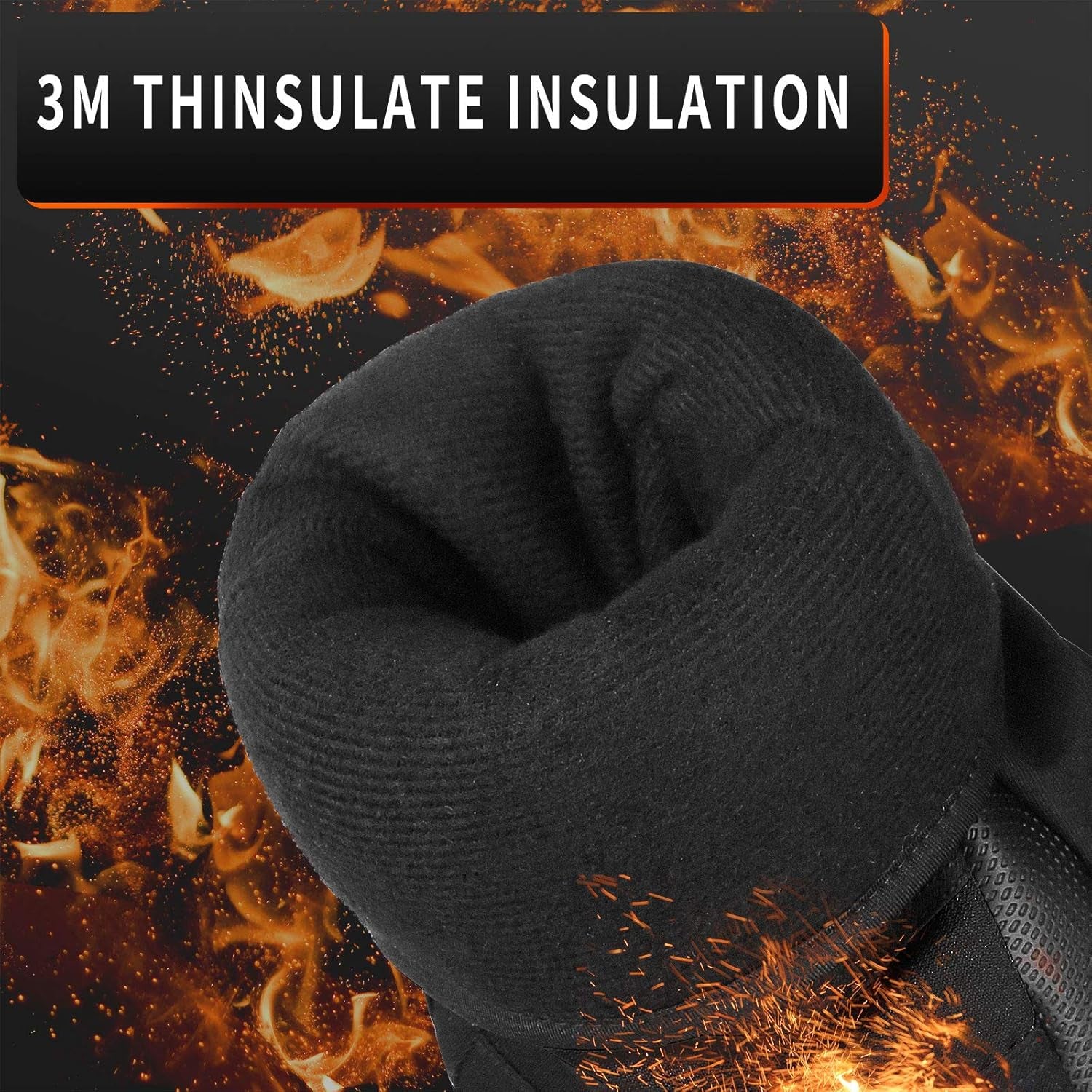 Men’s & Women’s Winter Ski Gloves – 3M Thinsulate, Waterproof, Touchscreen-Compatible
