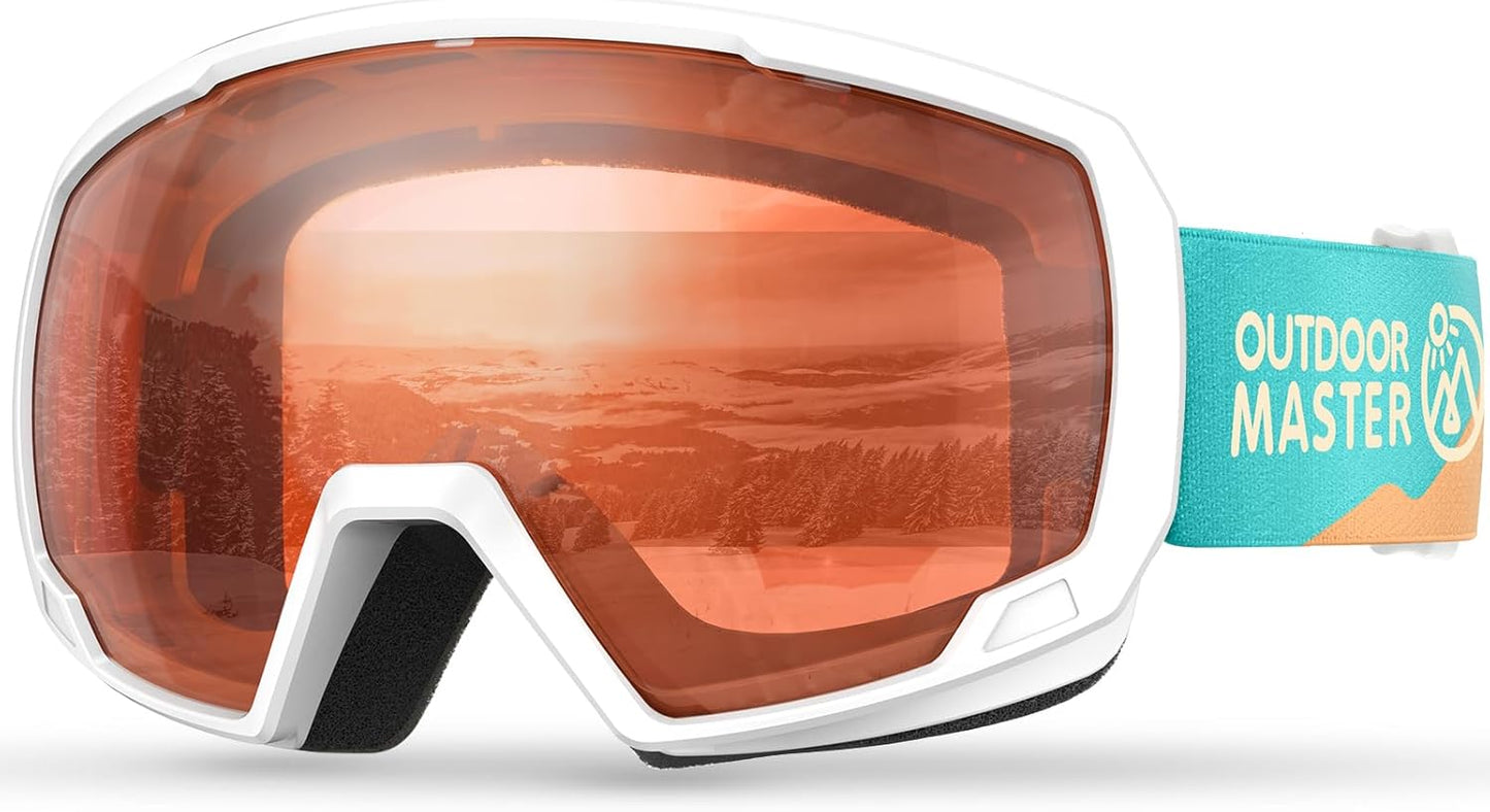 Kids Ski Goggles – Youth Snowboard Goggles for Boys & Girls Anti-Fog with UV Protection 