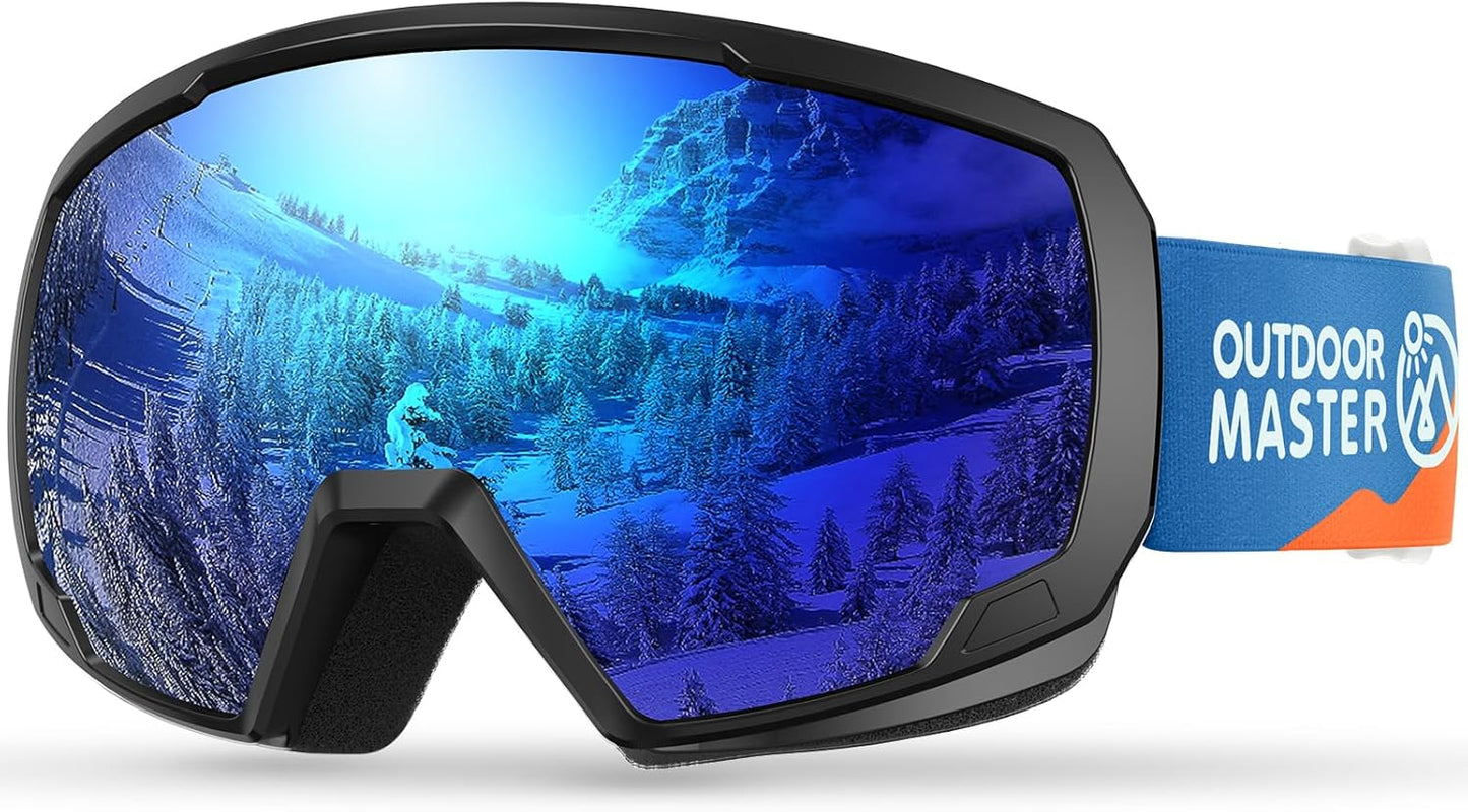 Kids Ski Goggles – Youth Snowboard Goggles for Boys & Girls Anti-Fog with UV Protection 