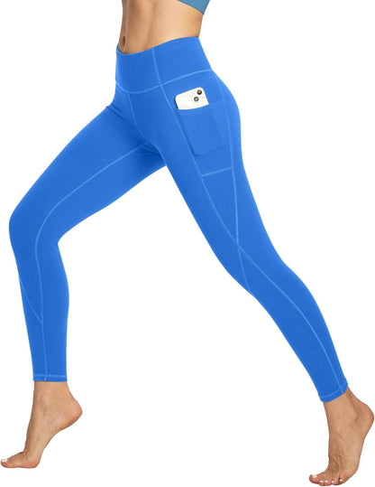 High Waist Yoga Leggings with Pockets for Women – Workout Tights for Gym & Fitness