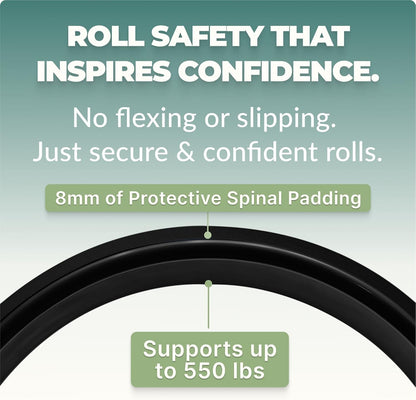 Yoga Wheel for Back Pain Relief – Stretch & Align Spine, Improve Flexibility