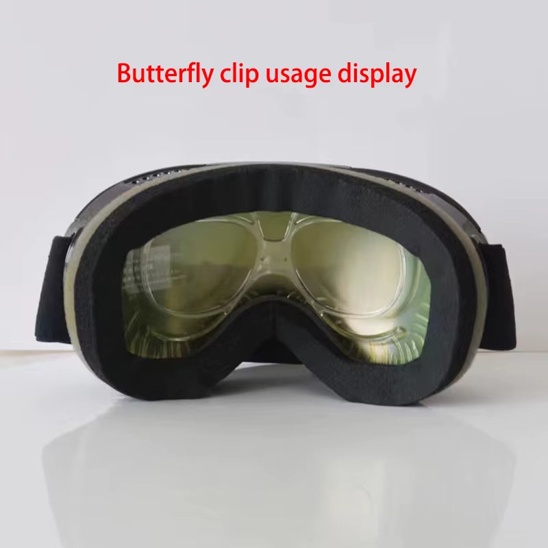 Ski Goggles & Flexible Motorcycle  – Rx Insert Frame for Prescription Glasses
