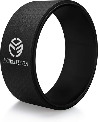 Yoga Wheel for Back Pain Relief – Stretch & Align Spine, Improve Flexibility