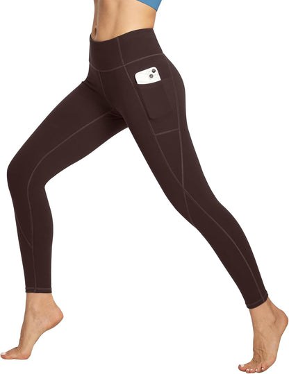 High Waist Yoga Leggings with Pockets for Women – Workout Tights for Gym & Fitness