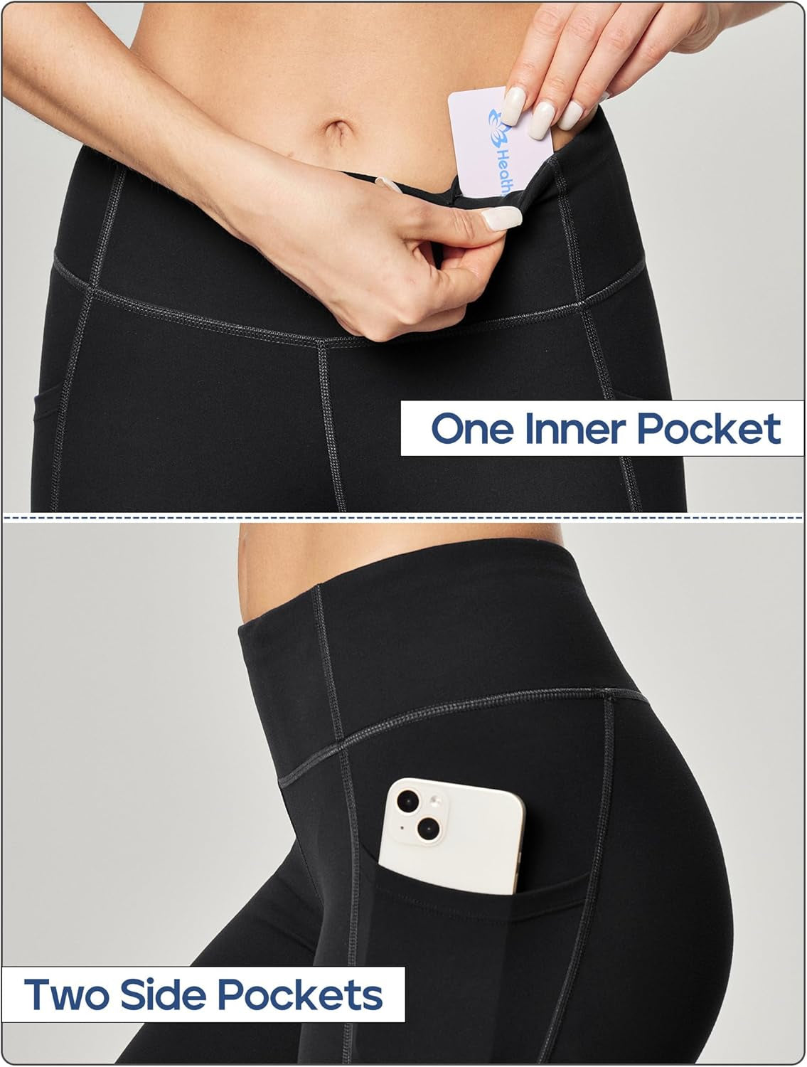 High Waist Yoga Leggings with Pockets for Women – Workout Tights for Gym & Fitness