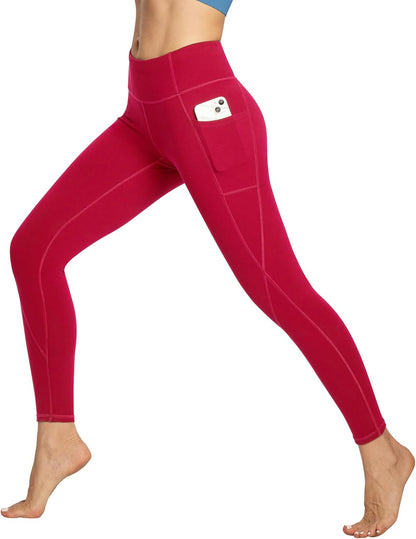 High Waist Yoga Leggings with Pockets for Women – Workout Tights for Gym & Fitness