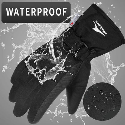 Men’s & Women’s Winter Ski Gloves – 3M Thinsulate, Waterproof, Touchscreen-Compatible