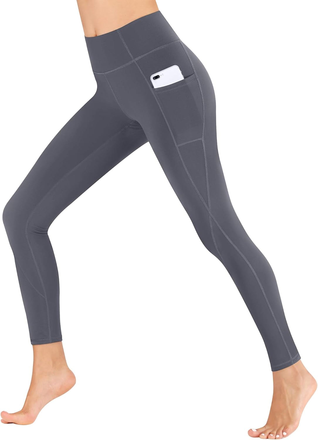 High Waist Yoga Leggings with Pockets for Women – Workout Tights for Gym & Fitness