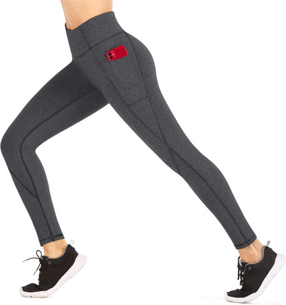 High Waist Yoga Leggings with Pockets for Women – Workout Tights for Gym & Fitness